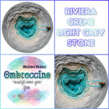Ombreccino Riviera, kremowy, jasnoszary, kamienny