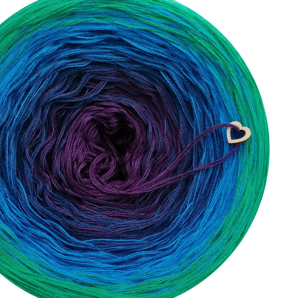 Ombreccino purple, midnight blue, seablue, abs!nthe