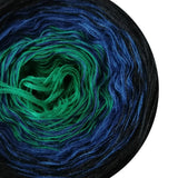 Ombreccino abs!nthe, midnight blue, black
