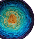 Ombreccino gold, riviera, seablue, purple